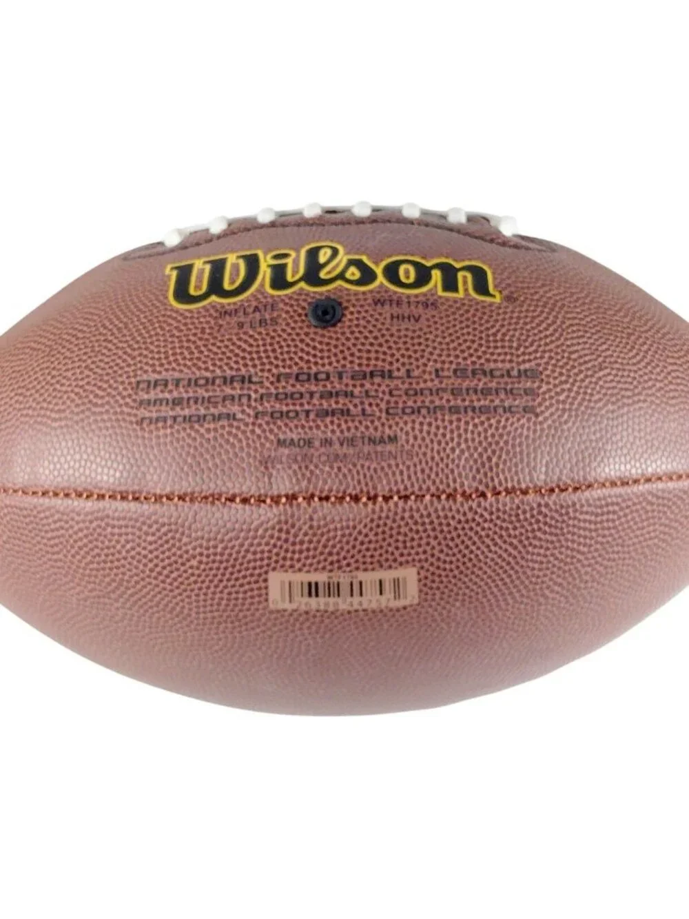 Dave Robinson Signed Wilson NFL Football Packers HOF 2013 Proof COA